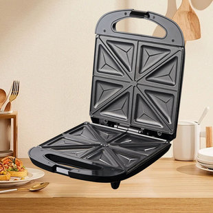 Cross-Border Multifunctional Light Food Machine Three-In-One Household Waffle Machine Sandwich Heating Electric Pancake Pan Steak Breakfast Machine