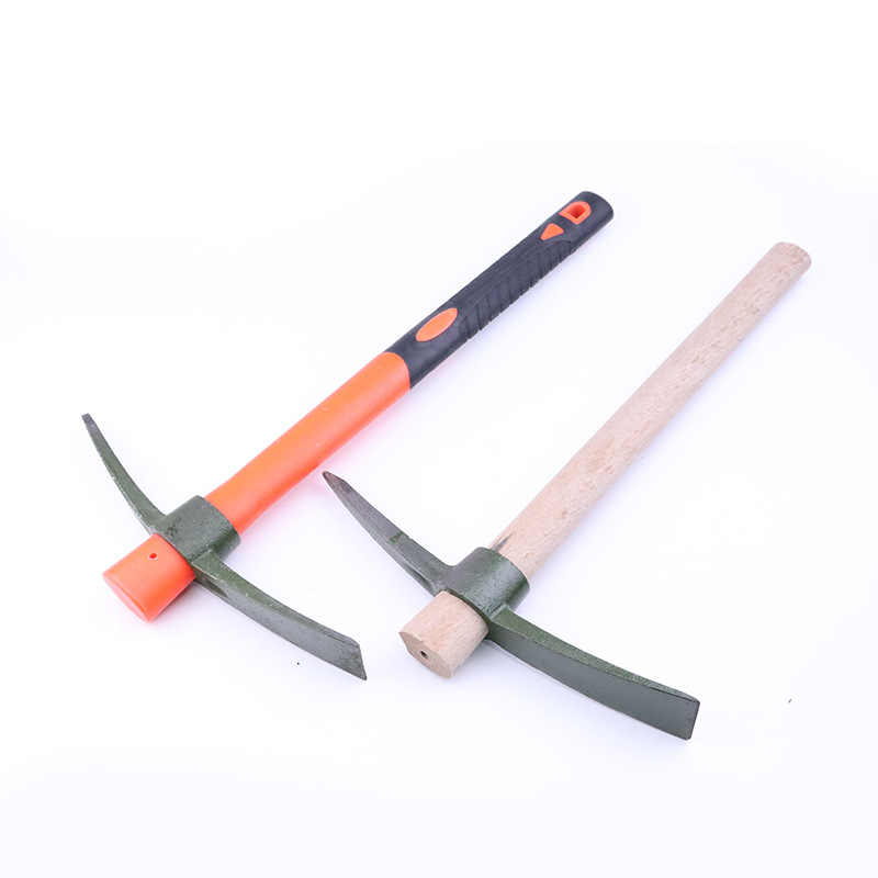 En stock al por mayor de rescate Cruz pico construcción agrícola pico forja acero pico plano al aire libre minería leña pico