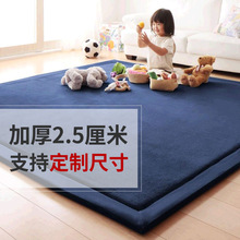 加厚地毯客厅卧室满铺可爱床下边毯宝宝爬行榻榻米地垫日式言