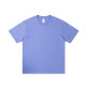 Summer 230g heavy weight cotton short sleeve T-shirt men's round neck loose solid color base shirt tide brand T-shirt light plate wholesale
