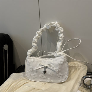 Summer fashionable moon-shaped lamp, one-shoulder bag, shoulder bag, Korean style