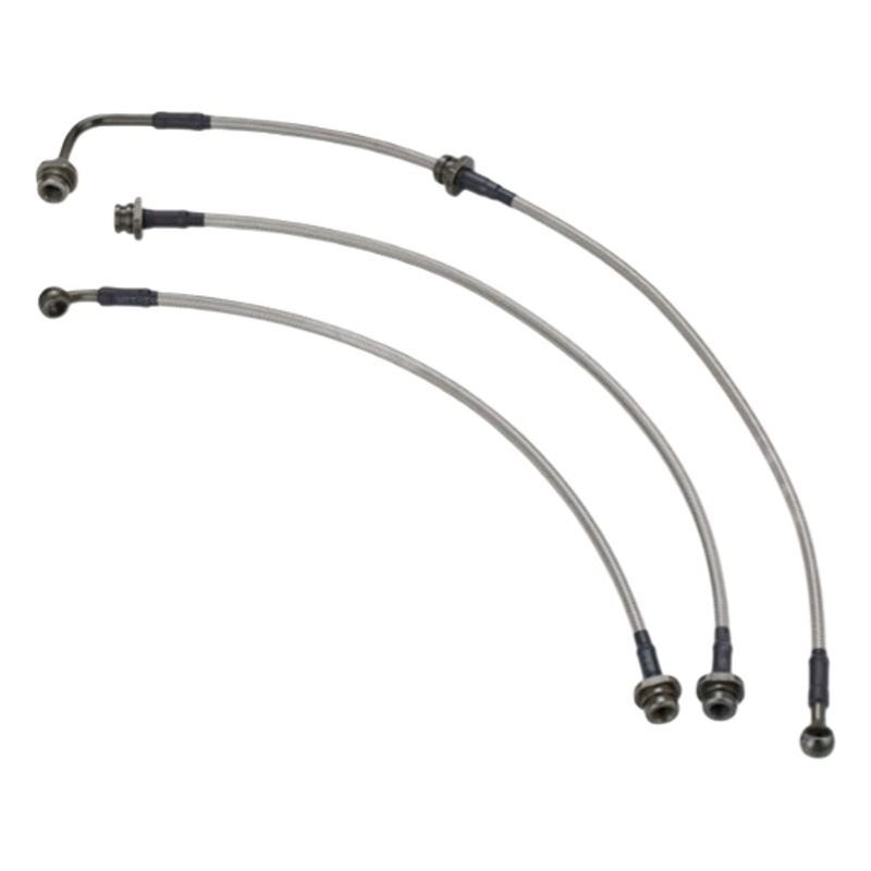 Haofa Cruz-frontera modificado Freno de acero adecuado para Suzuki Jimny JB23 freno tubo montaje de freno