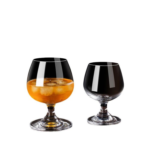 Crystal wineglass