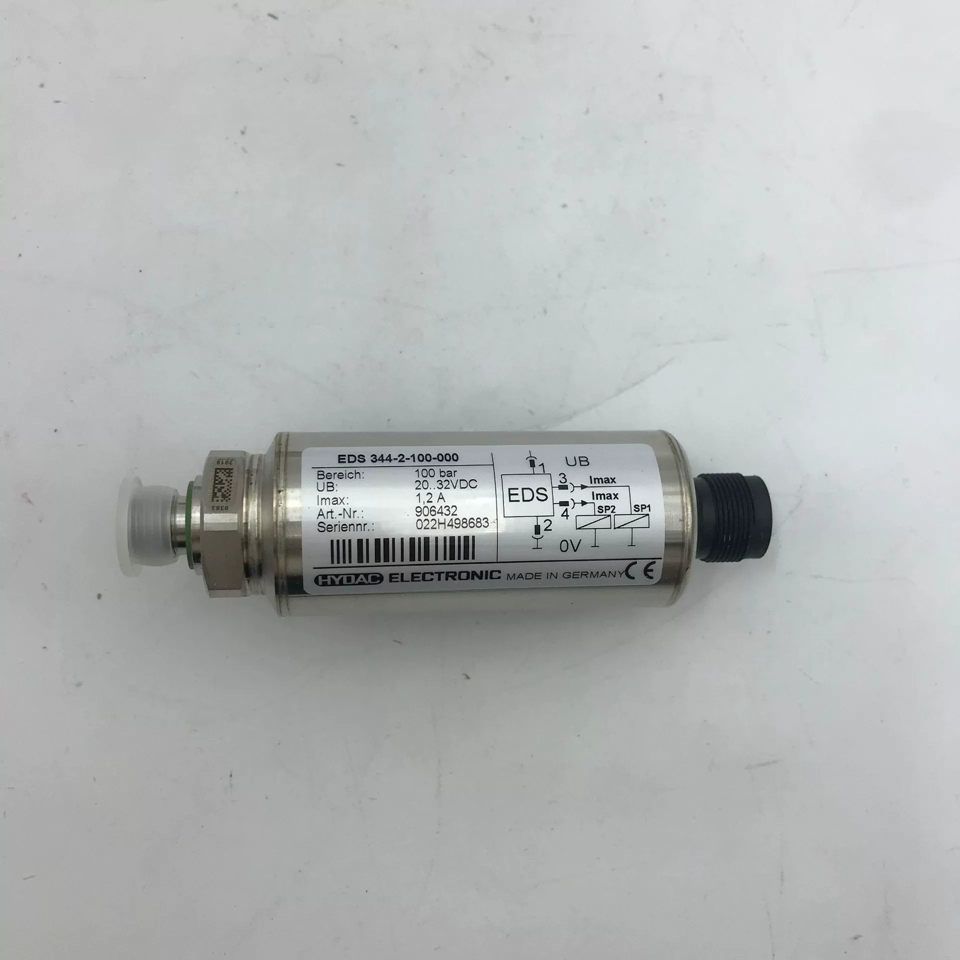 Hydac EDS344-2-100-000 реле Давление переключатель