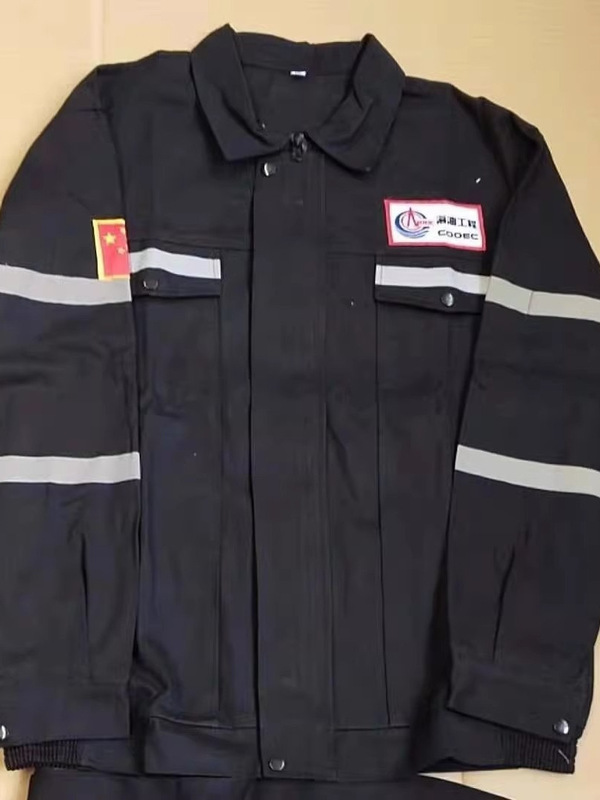 纯棉电焊中海油工作服套装男防烫耐磨船厂防阻燃劳保服焊工工作服|undefined