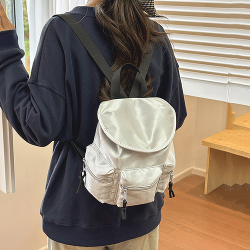 Minority design lightweight outdoor travel backpack 2025 new casual versatile Korean girls' school bag shoulder bag 