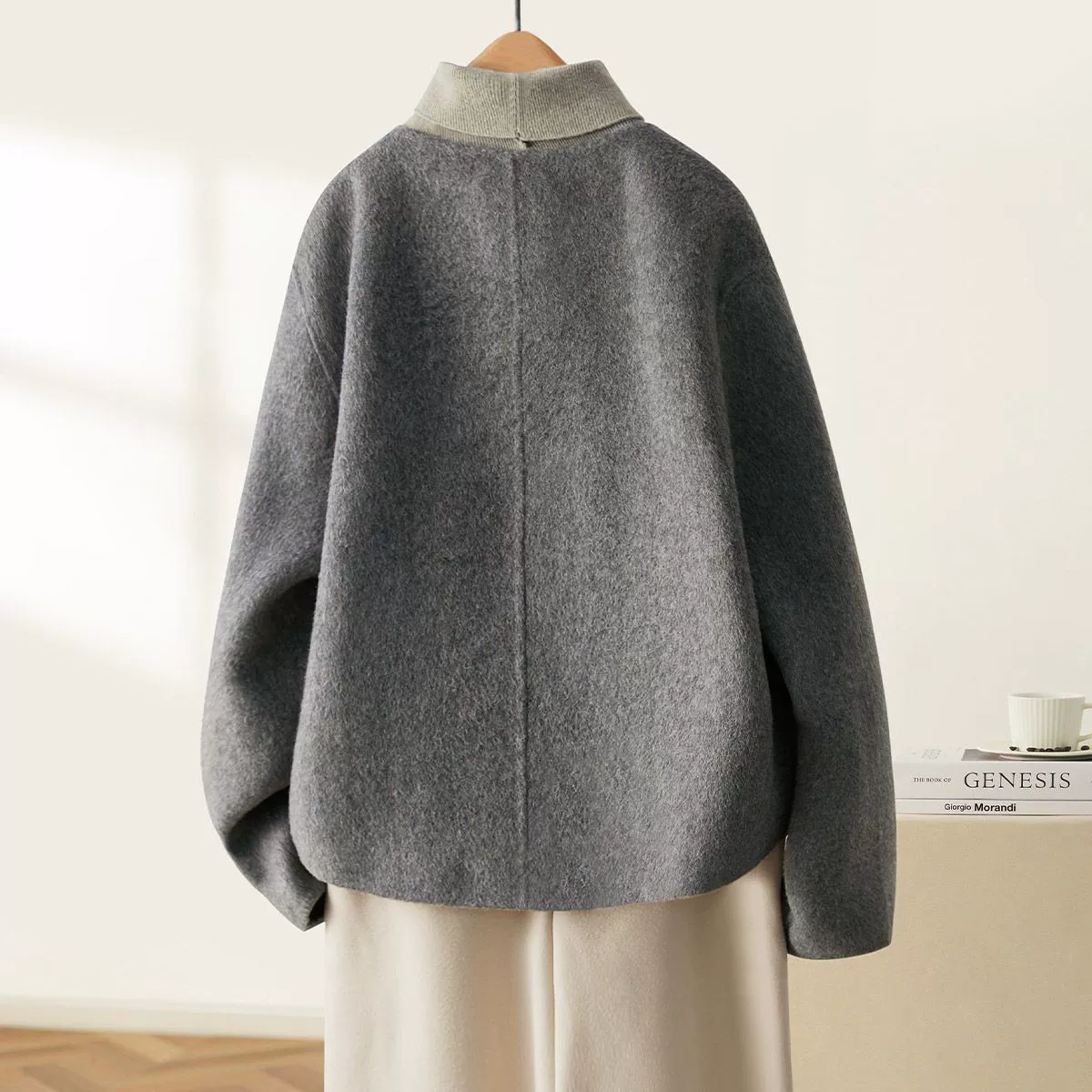 Winter woolen coat, Chanel style, 2024 years