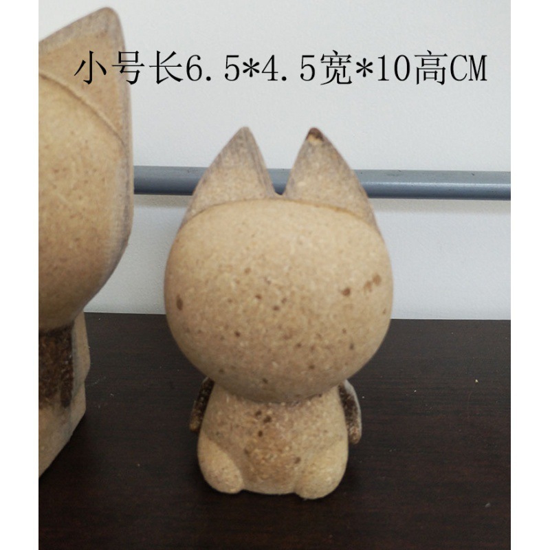 木质动物白胚杂货拍照礼品商用木质毛坯摆件diy彩绘原始材料素材|undefined