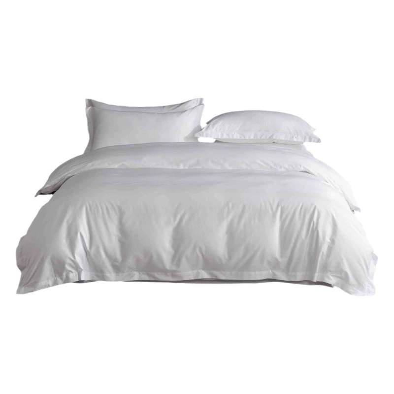 Yaduo всесезонный гостиничный комплект из четырех предметов 80 чисто белых сатиновых постельных принадлежностей в стиле Дани B отель все хлопковое постельное белье отеля