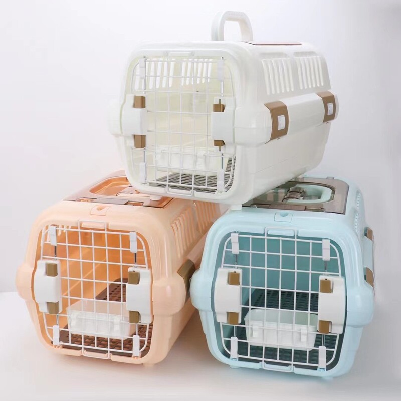 Pet Travel Crate, Cat Carrier, Cat Bag, Shipping Box, Dog Crate, Portable Box, Dog Bed, Pet Supplies, Airline Bag