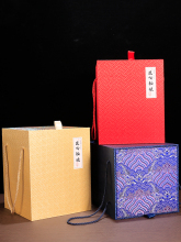 白酒盒礼盒3斤5斤装包装通用陶瓷酒坛酒瓶酒箱定 制仿木盒锦盒