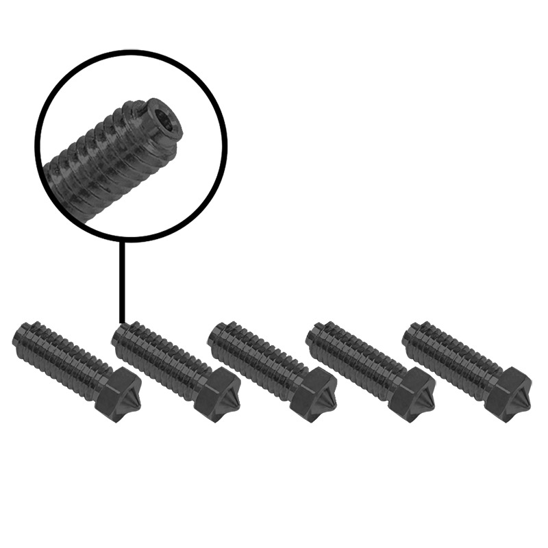 Anycubic Kobra 2 喷嘴硬化钢喷头加硬耐磨 3D打印机喷嘴加工批发