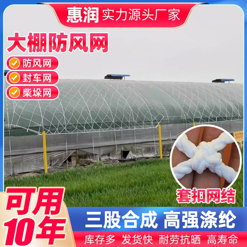 Защитная пленочная сетка для теплиц, утолщенная сетка для куч дров, защитная ветрозащитная сетка для фиксации груза, ветрозащитная сетка для сельскохозяйственных теплиц с большими отверстиями