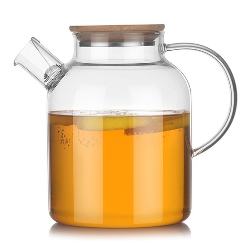 冷水壶玻璃耐高温白开水杯夏季冷泡茶壶扎壶大容量家用凉水壶套装