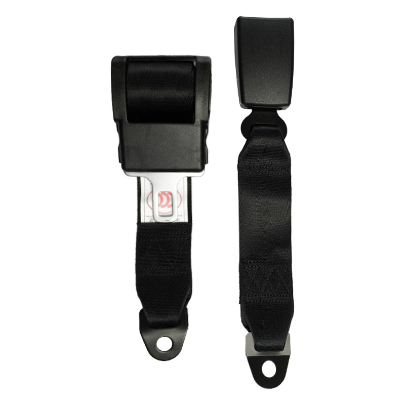 Semi-automatic retractor seat belt two-point car base safety belt school bus modified pallet cargo binding belt