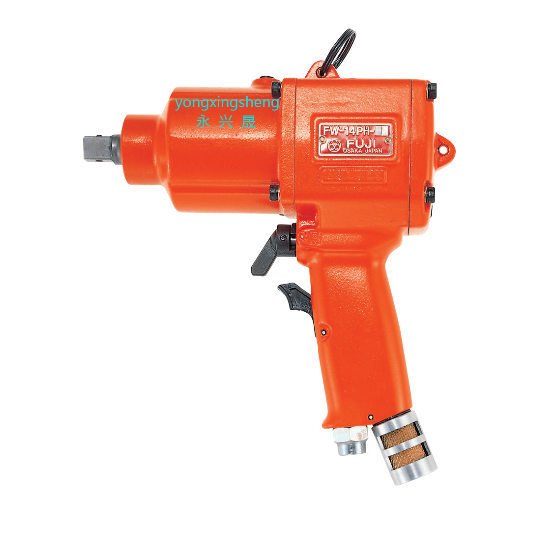日本FUJI富士 风动扭力扳手1/2手枪式气动冲击扳手FW-14PH-1 BF E