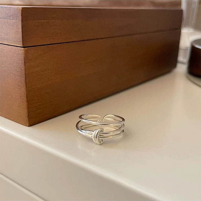 Accessory, nail decoration, small design ring, elastic strap, high-quality style, simple and elegant design