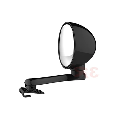 Car front and rear wheel blind Large field of view rear view auxiliary mirror - black-right-mirror-1-pack-3r-095-for-right-rearview-mirror