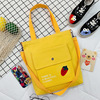 Shopping bag, capacious summer fresh cute shoulder bag, custom made