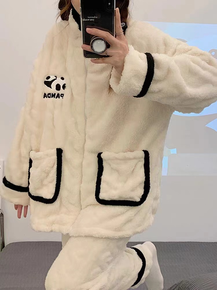 Bolso con cremallera Panda