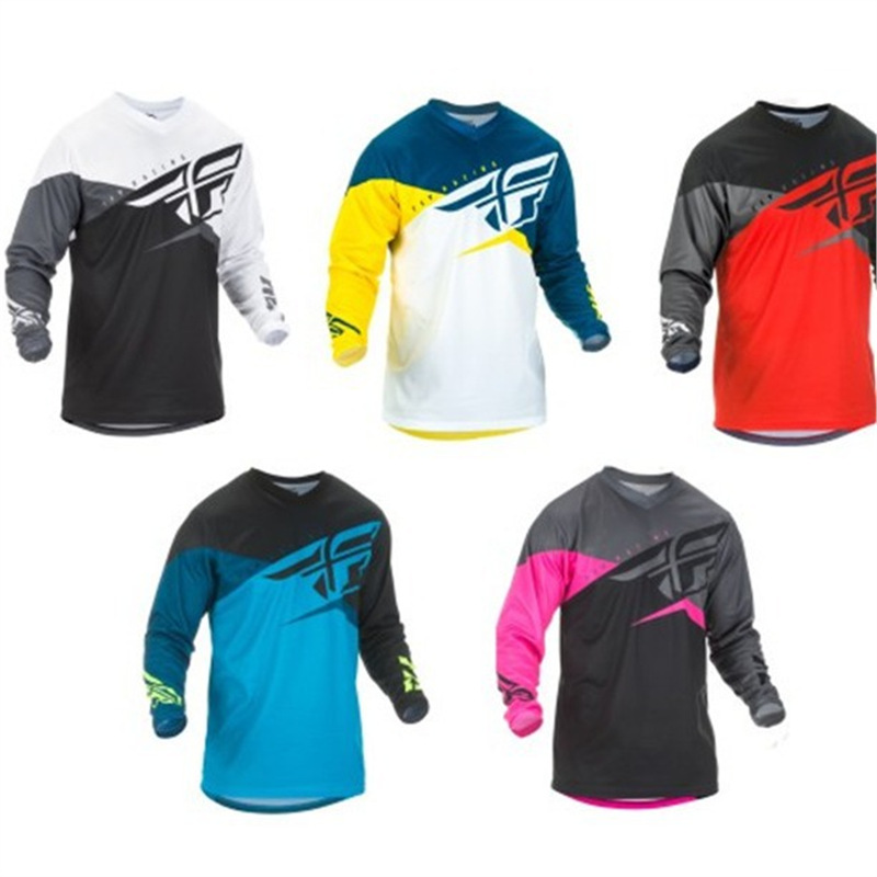 Cross-border Cross-country Racing Suit Long-sleeved T-shirt Quick-drying Top European and American Size Loosen Versatile Handsome