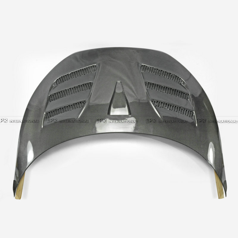 Suitable for Hyundai Veloster carbon fiber modification parts TYPEC multi-hole cooling engine hood