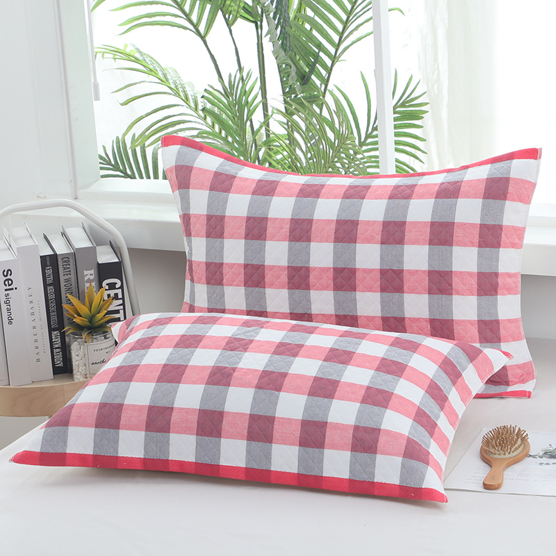 Three-layer gauze pillowcase for household use, student use, soft and skin-friendly, comfortable and breathable, gift set, wholesale