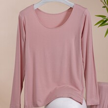 格凯3811竹炭纤维超薄女套秋冬女士超薄保暖内衣秋衣秋裤套装