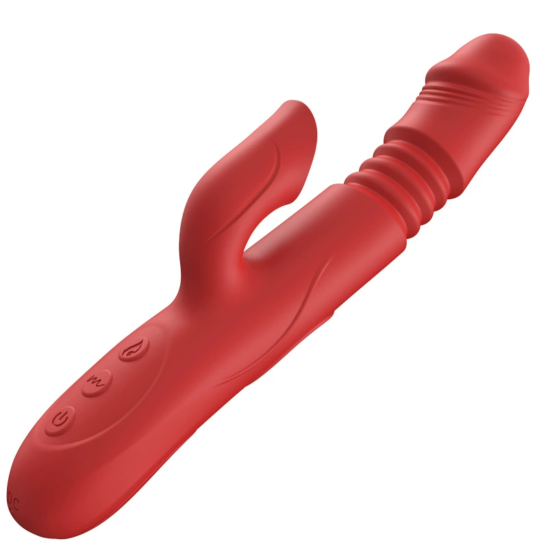 Vibrator second generation, wand-style female massager, 7-mode vibration and heating