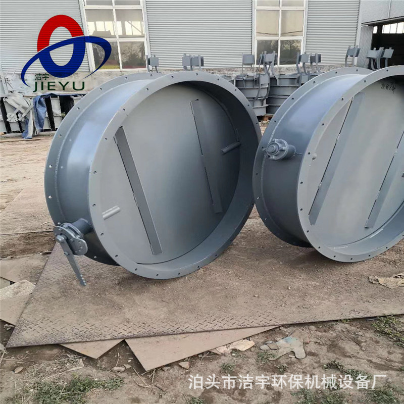 手动蝶阀气动DN1300调节阀多叶DN2000蝶阀除尘器管道百叶蝶阀