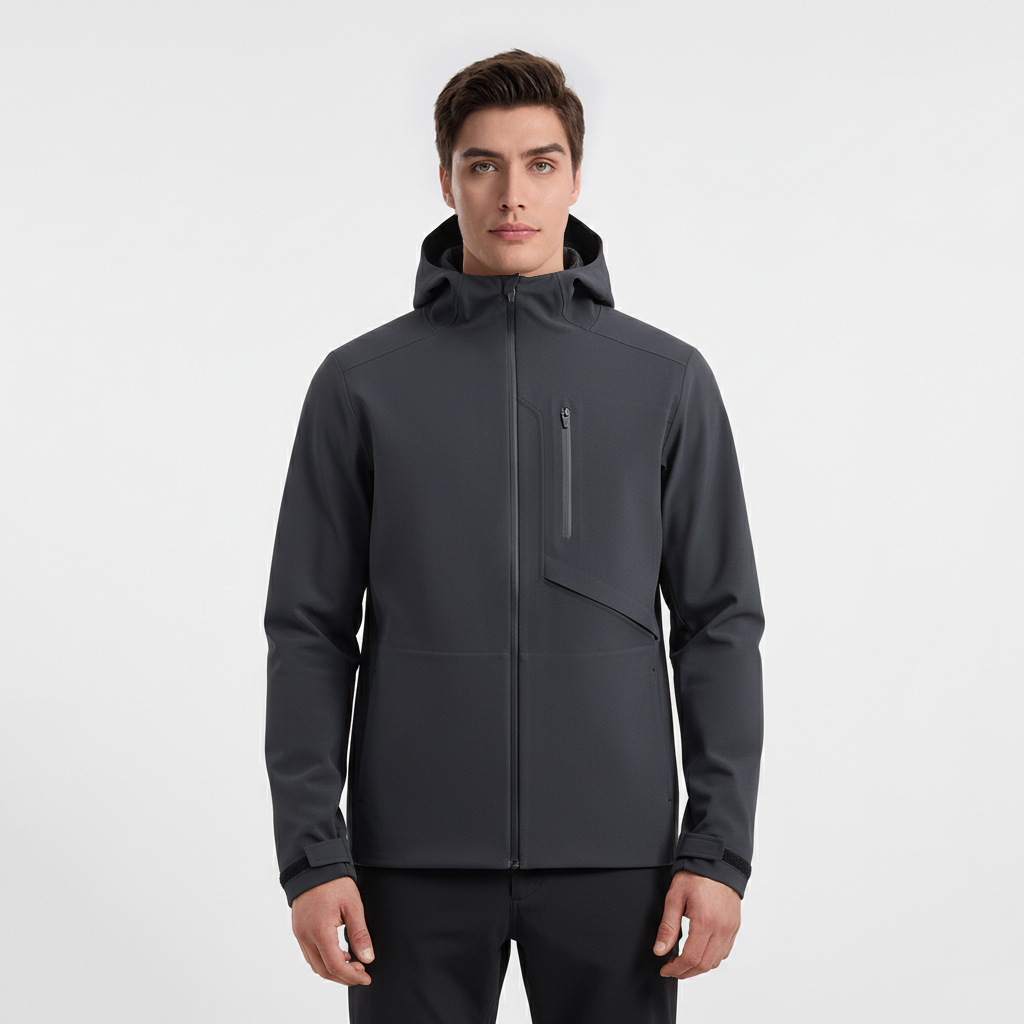 2025 New Men's Outdoor Sports Windbreaker Jacket, Lightweight, Windproof, Seamless Seam-Sealed Jacket