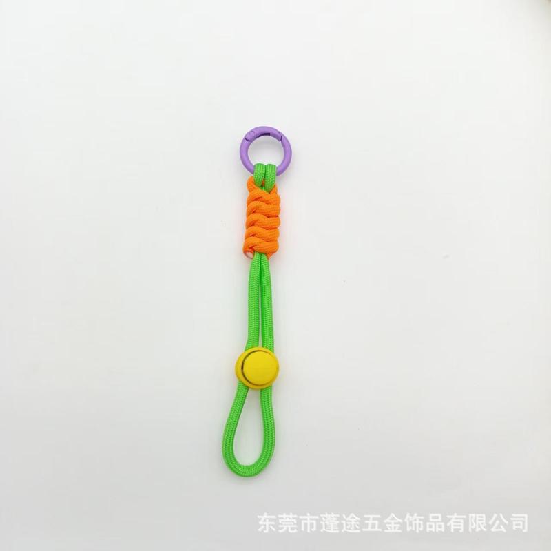 多巴胺彩色手机挂绳相机钥匙扣可调节绳子水杯包包编织短款挂件|undefined
