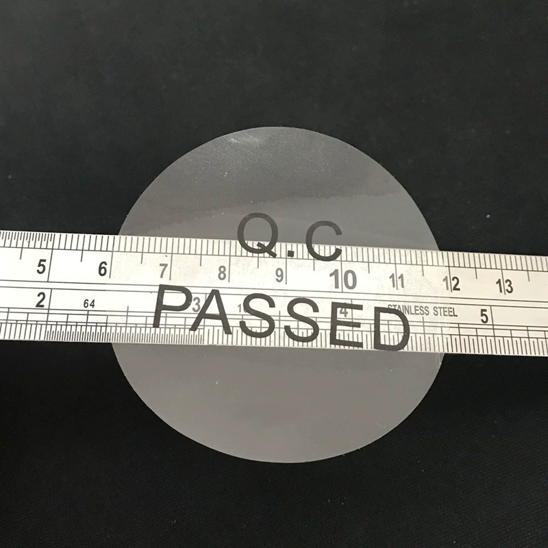 60 мм круглые прозрачные черные надписи QCPASS наклейка пятно qc прозрачная самоклеящаяся уплотнительная наклейка