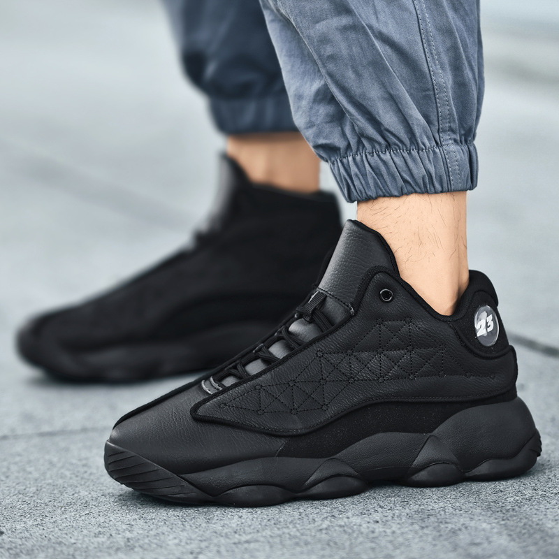 Zapatos Deportivos de Hombre Otoño-Invierno 2025, Zapatos Casuales de Caña Alta con Suela Gruesa, Zapatos de Baloncesto Modernos, Zapatos Deportivos de Talla Grande para Correr