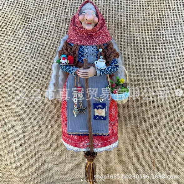 Кросс-бордэр новый продукт Handmade Kitchen Witch Doll Handmade Kitchen Witch Doll