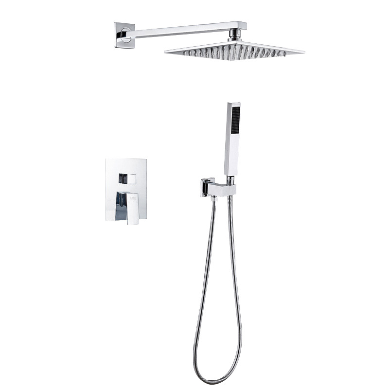 Waljie ducha oculta traje de ducha hogar invisible techo baño incrustado pared de la ducha