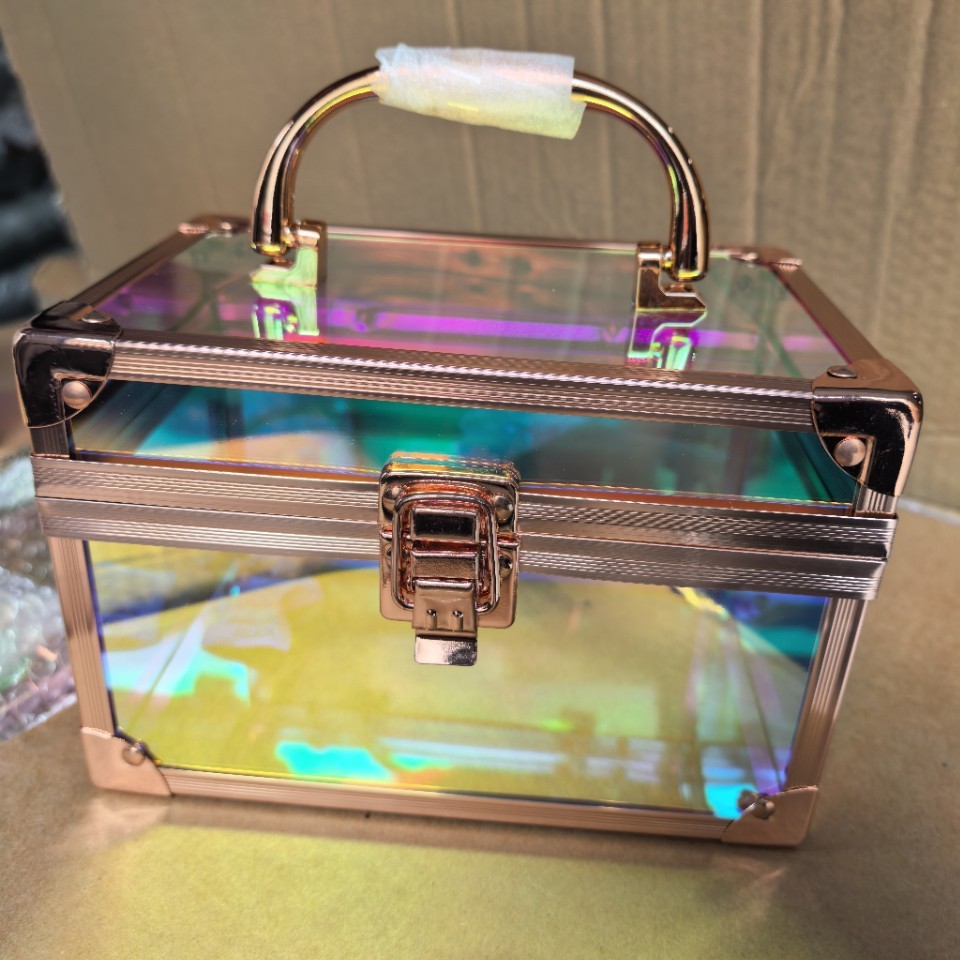 Caja de herramientas de manicura especial de gran capacidad para pestañas de belleza caja de almacenamiento de escritorio cesta de almacenamiento caja de pegamento de nail caja de salida