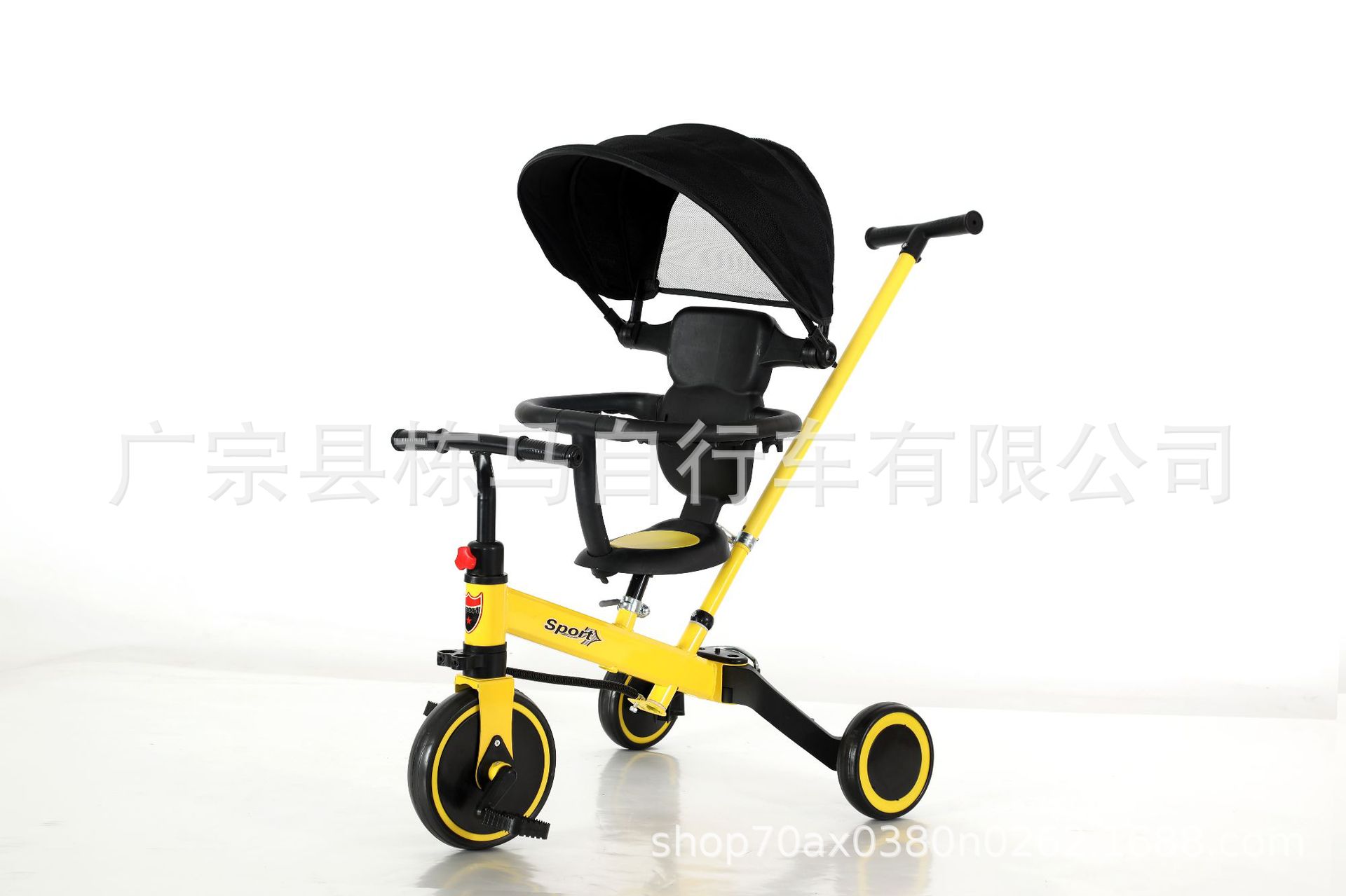 Triciclo Infantil 1–6 Años — Bicicleta de Empuje para Bebés Multimodo