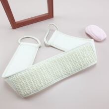 棉麻拉背条长条洗澡巾 搓澡巾 洗澡双面搓澡巾沐浴用品