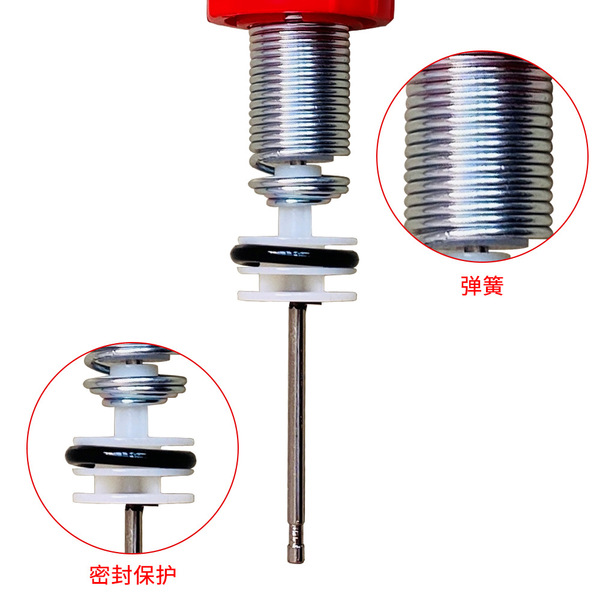 017 powerful manual double ring lengthened tin suction pump with…