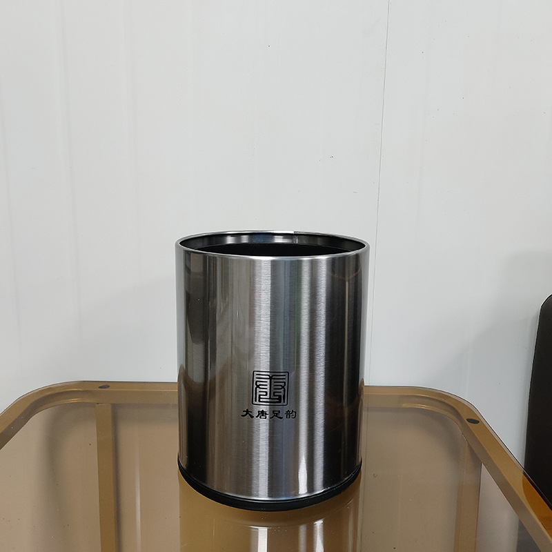 Gran capacidad cubo de basura Hotel sala de billar habitación de invitados hogar cesta de papel rectangular de almacenamiento de baño Cubo de cocina cubo redondo