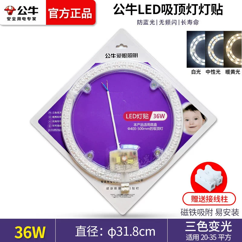 ceiling light, changeable LED lamp, light panel for living room for bedroom