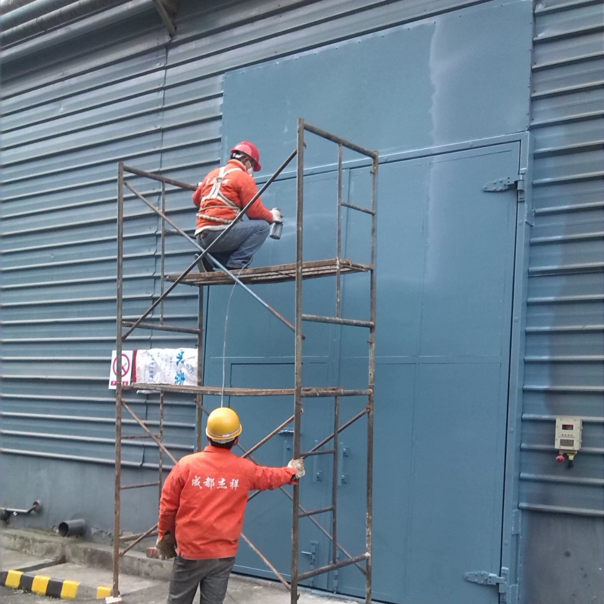发电厂汽轮机房降噪 隔声大门 密封降噪门 针对厂房噪声超标