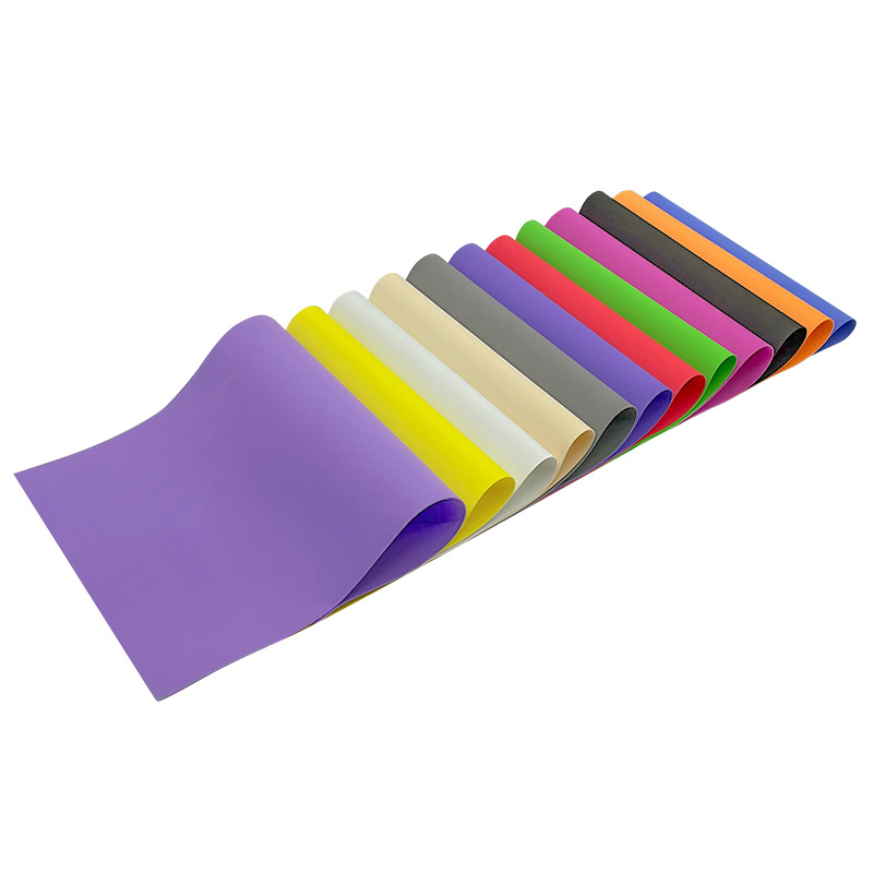  Láminas de espuma EVA de colores grandes, papel manualidad para flores y decoración escolar