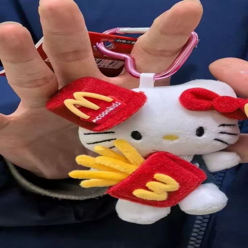 赫本风hellokitty小挂件可爱毛绒公仔女生高级感书包配饰送闺蜜|undefined
