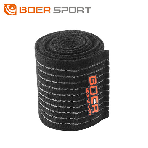Boyle elastic bandage support leg exercise cycling outdoor fitness wrap leg basketball football anti-twist bandage