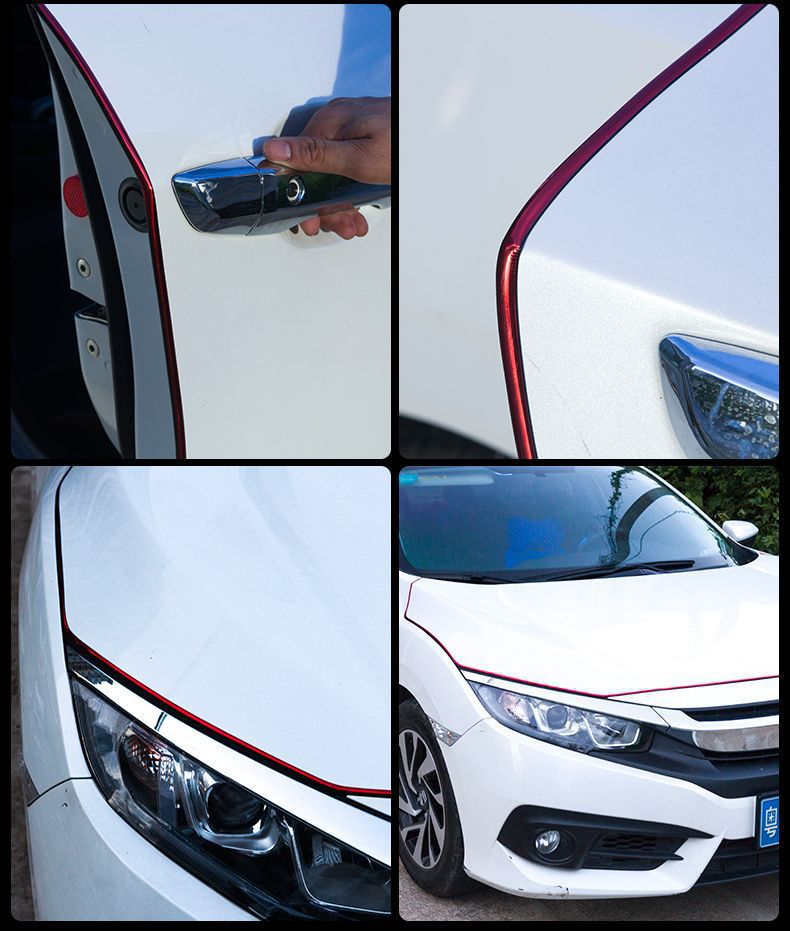 Edge Anti-Scratch Anti-Collision Sticker Car Body Door Opening Strip Decoration Supplies Universal Modification_voghion.com