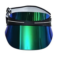 廠家新款無標棒球帽 PC防曬帽 戶外運動帽子 高爾夫空頂帽PVC