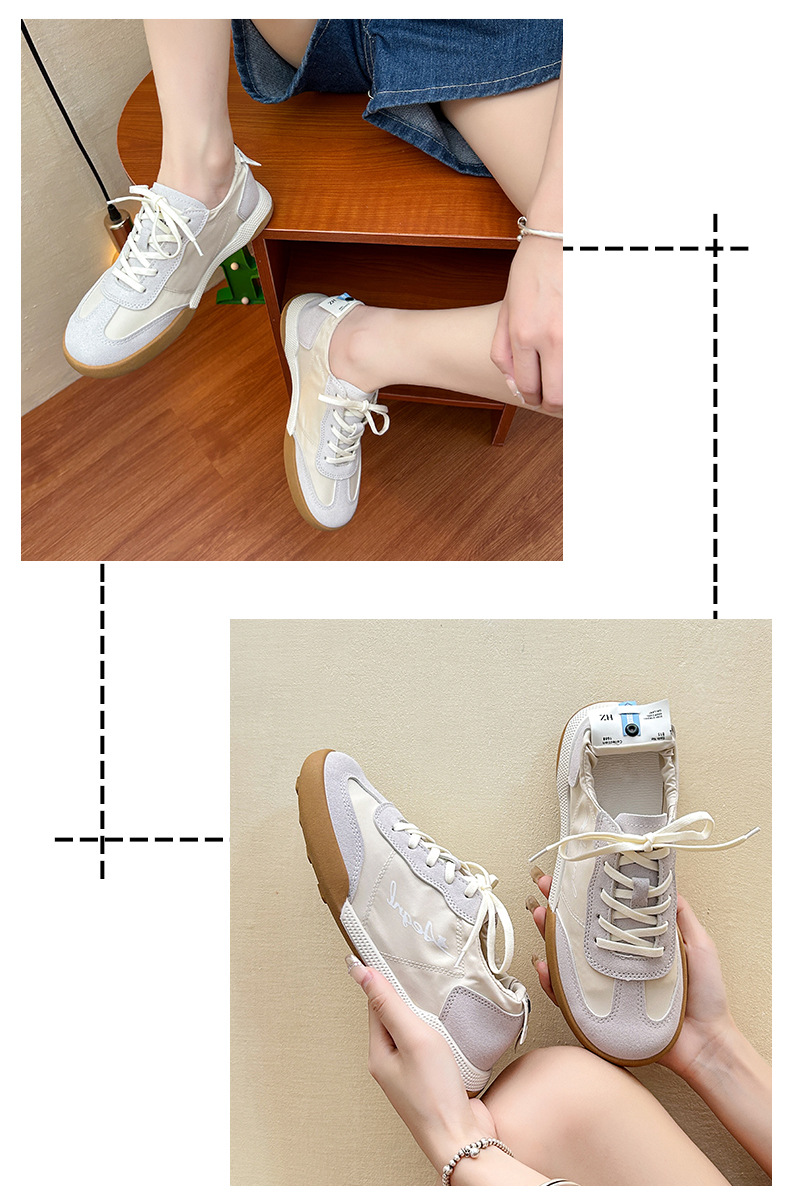 Net Red Dance Moral Training Shoes 2023 Summer New Umbrella Cloth Traspirante casual Forrest Gump scarpe scarpe sportive elastiche da donna_voghion.com