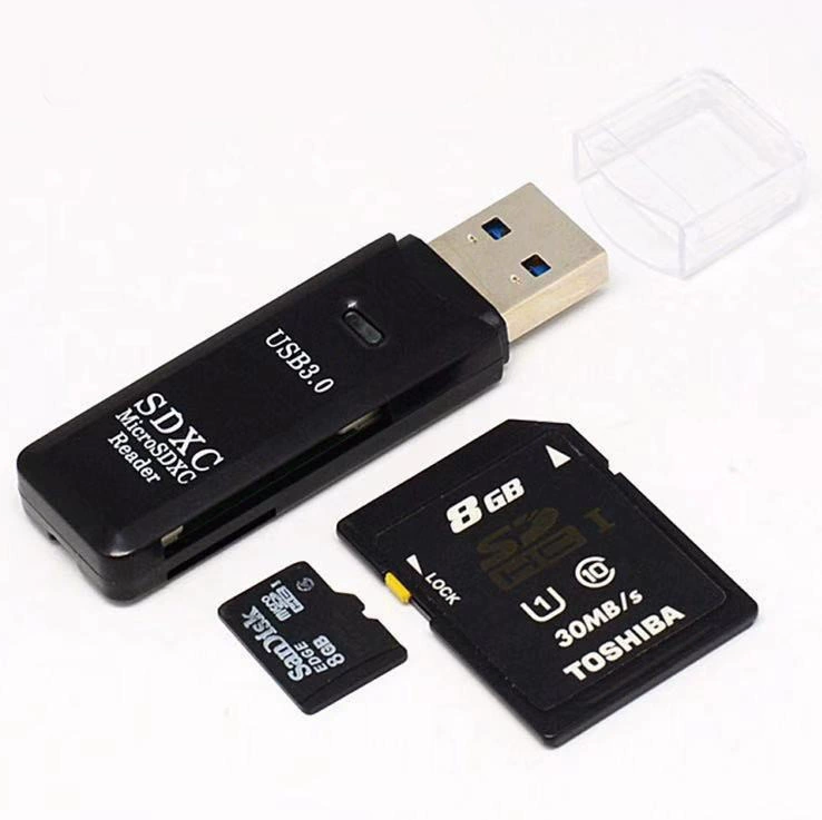 Высокоскоростной USB 3.0 карт-ридер для SD карты, мобильного телефона, компьютера, камеры, автомобиля, TF карта, Android, многофункциональный OTG адаптер